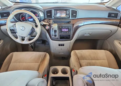 2015 Nissan Quest 3.5 Sv из США, поврежденный, VIN JN8AE2KP2F9131015